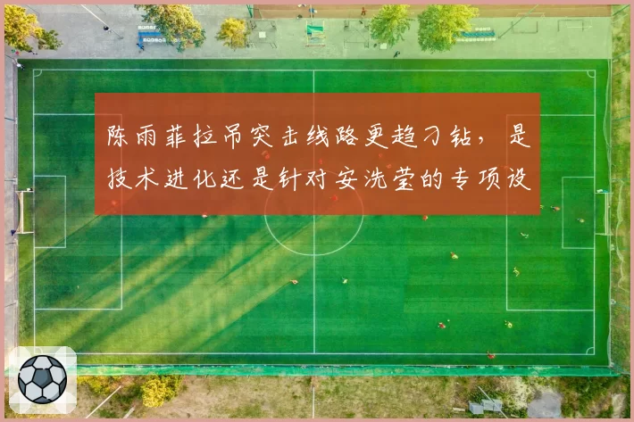 陈雨菲拉吊突击线路更趋刁钻,是技术进化还是针对安洗莹的专项设计?