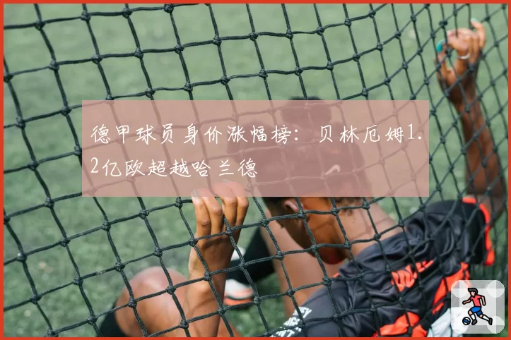 德甲球员身价涨幅榜：贝林厄姆1.2亿欧超越哈兰德